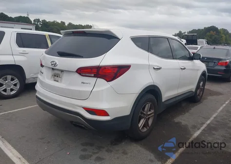 2017 Hyundai Santa Fe Sport 2.4L из США, поврежденный, VIN 5XYZT3LB4HG414790